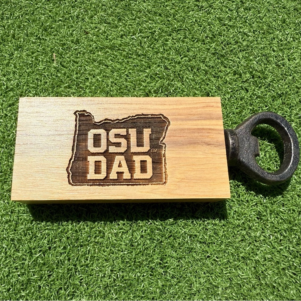 NWT OSU (Oregon State Beavers) Dad Bottle Opener